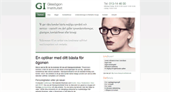 Desktop Screenshot of glasogoninstitutet.com